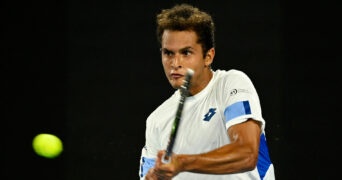 Juan Pablo Varillas at the 2023 Australian Open