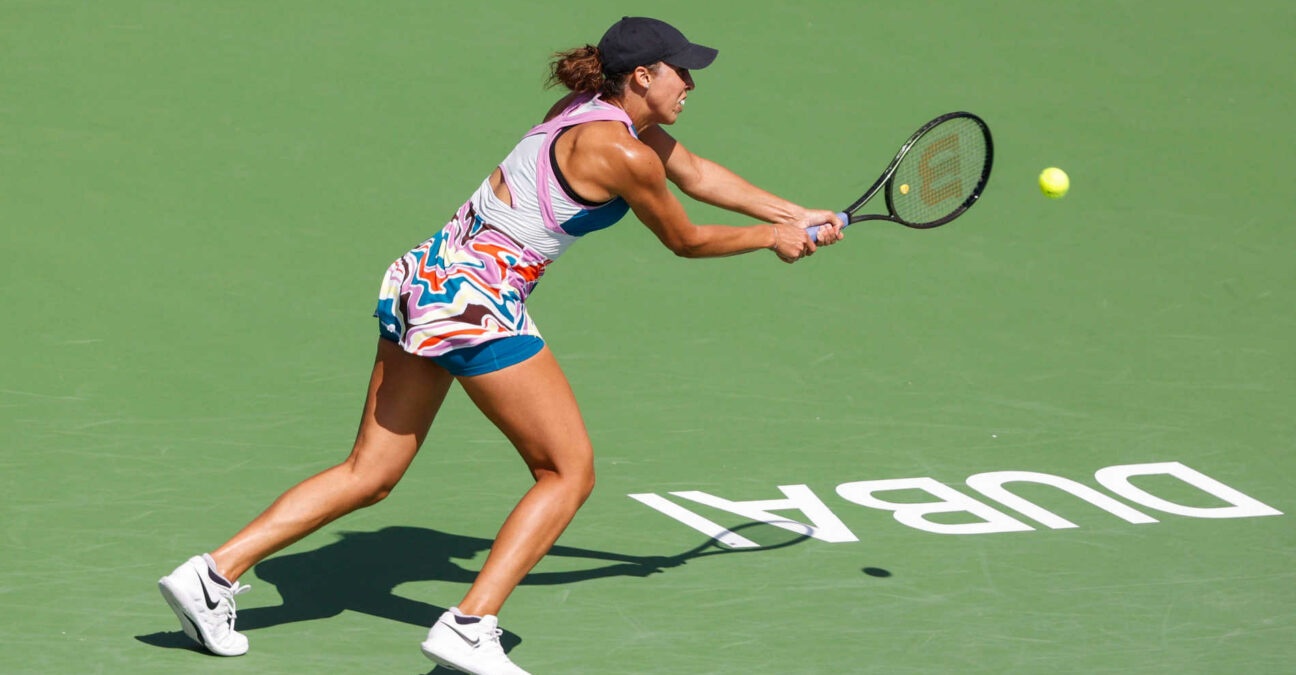 Madison Keys USA Tennis Dubai Tennis Championships 2023 WTA Dubai