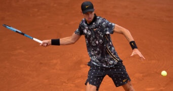 Nicolas Jarry at the 2019 French Open