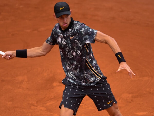 Nicolas Jarry at the 2019 French Open