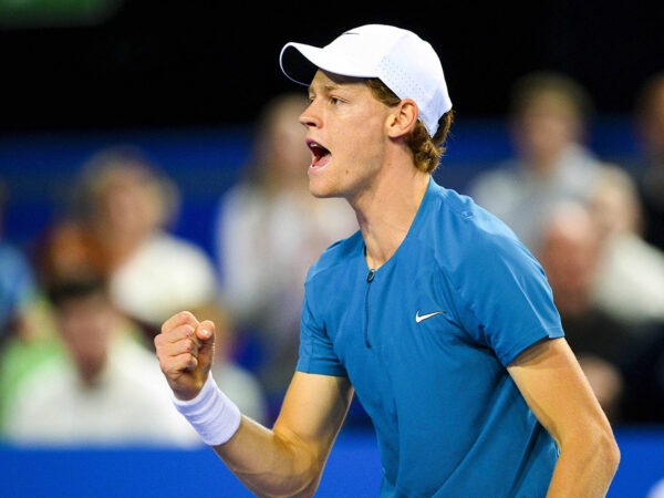 Jannik Sinner at the ATP Open Sud de France in Montpellier Image Credit: JB Autissier / Panoramic