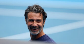 Patrick Mouratoglou at the 2023 Australian Ope