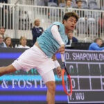 Yibing Wu at the 2023 Dallas Open