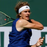 Alexander Zverev at the 2023 Indian Wells Masters
