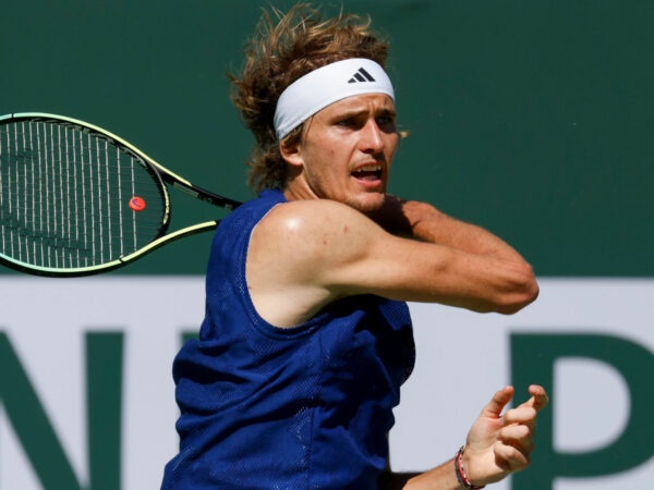 Alexander Zverev at the 2023 Indian Wells Masters