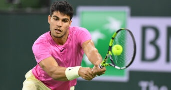 Carlos Alcaraz at the 2023 BNP Paribas Open