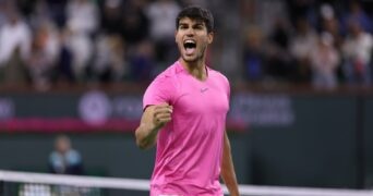 Carlos Alcaraz at the BNP Paribas Open at Indian Wells || 260302_0187