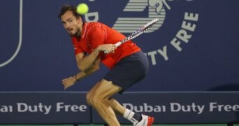 Daniil Medvedev Dubai QF