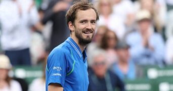 Daniil Medvedev smile