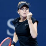 Katherine Sebov at the 2022 National Bank Open tennis tournament