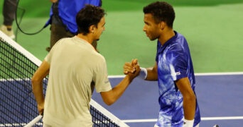 Lorenzo Sonego and Felix Auger-Aliassime Dubai 2023