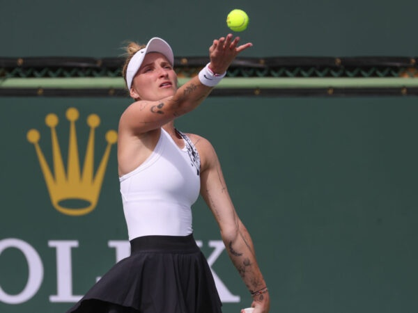 Marketa Vondrousova at the 2023 BNP Paribas Open