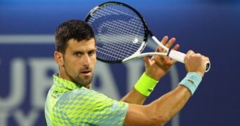 Novak Djokovic Dubai QF