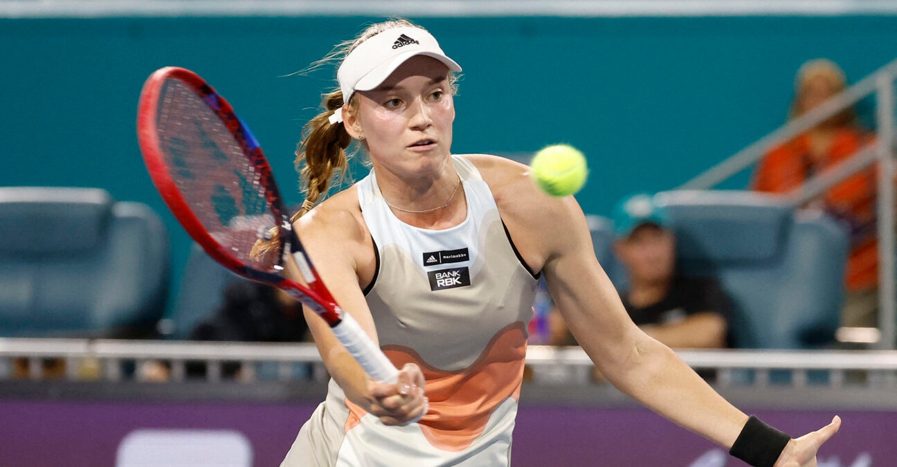 Elena Rybakina Miami Open | AI / Reuters / Panoramic