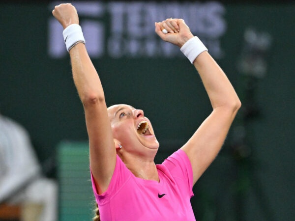 Petra Kvitova at the 2023 BNP Paribas Open