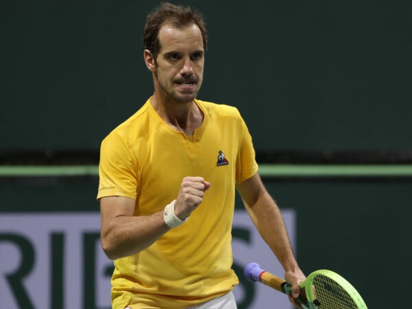 Richard Gasquet at the 2023 BNP Paribas Open at Indian Wells