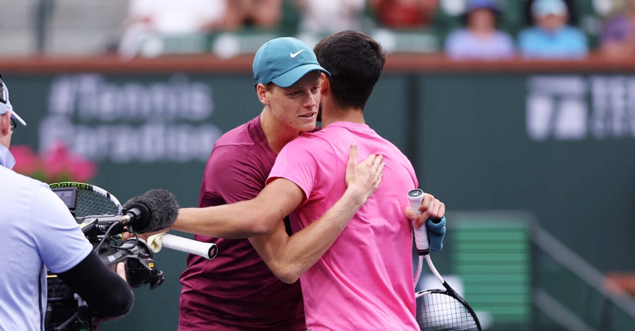 Jannik Sinner and Carlos Alcaraz, Indian Wells 2023