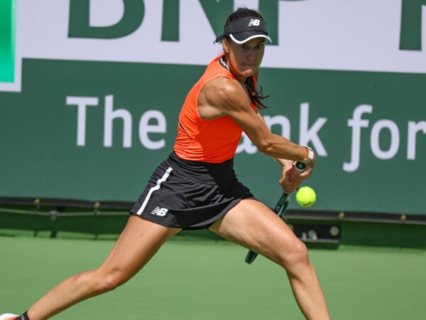 Sorana Cirstea at the 2023 BNP Paribas Open