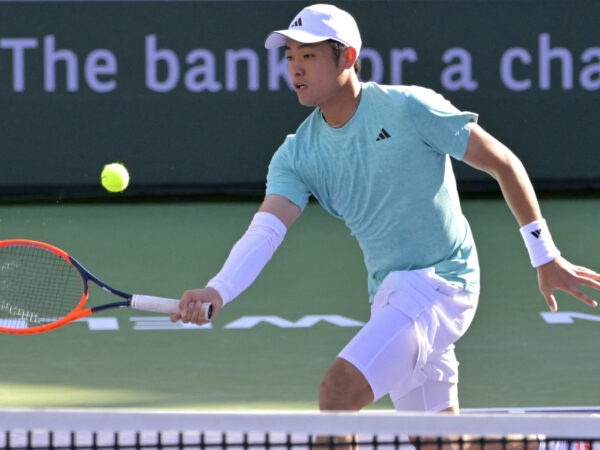 Yibing Wu at the 2023 Indian Wells Masters