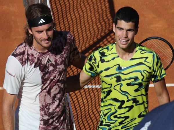 Alcaraz and Tsitsipas Barcelona 2023