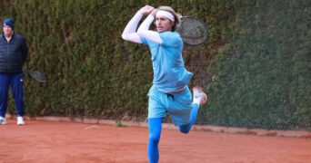 Alexander Zverev trains ahead of the 2023 BMW Open in Munich