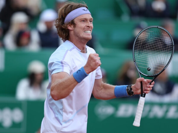 Andrey Rublev at the 2023 ATP Monte Carlo Masters