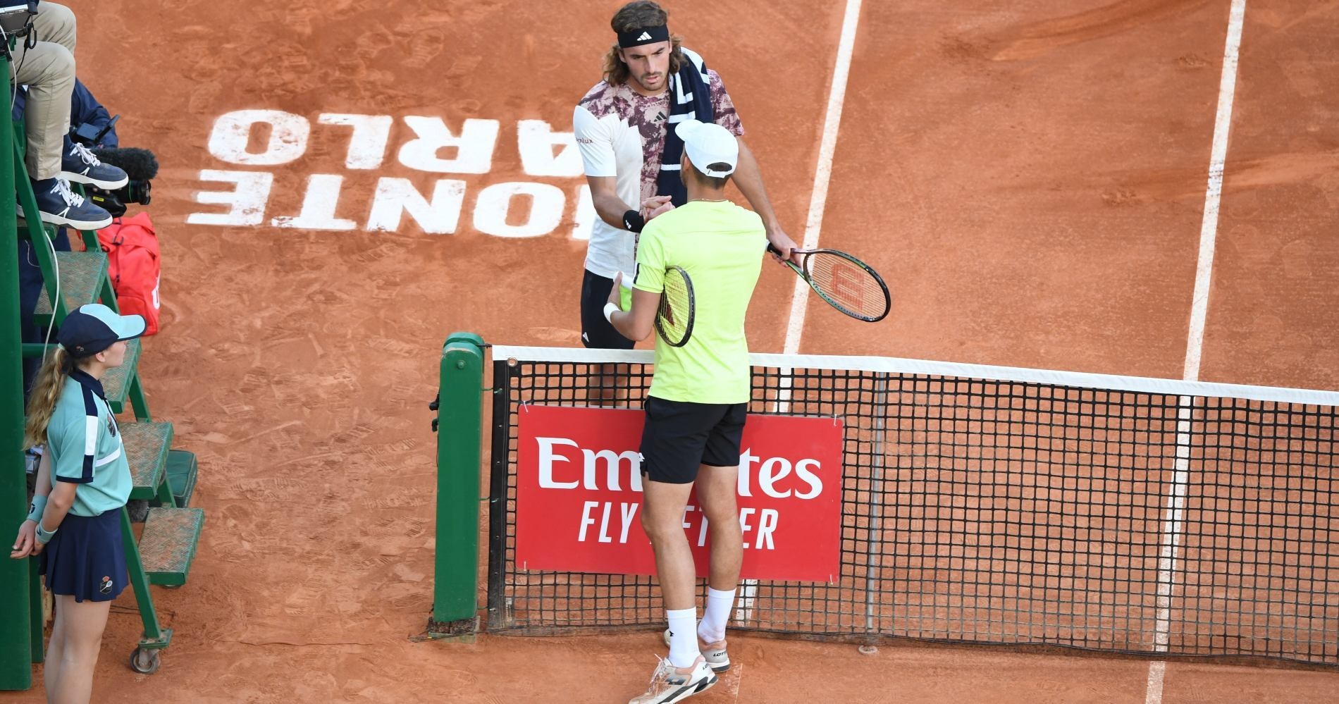 Monte-Carlo Masters Tsitsipas makes last 16 after Bonzi injury