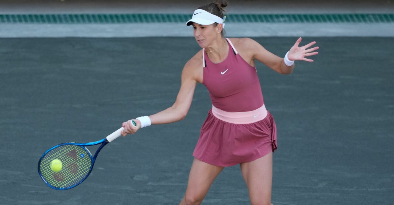 Belinda Bencic at the 2022 Charleston Open