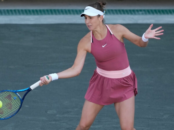 Belinda Bencic at the 2022 Charleston Open