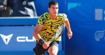 Carlos Alcaraz at the 2023 Barcelona Open