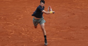 Dominic Thiem at the Rolex Monte Carlo Masters