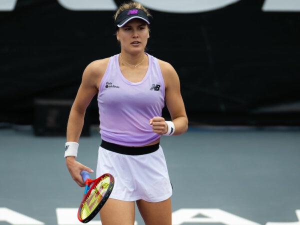 Eugenie Bouchard at the 2022 WTA Guadalajara Open