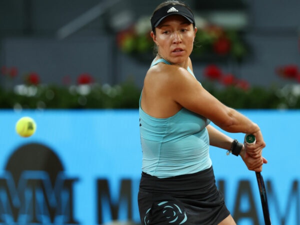 Jessica Pegula at the 2022 Madrid Open