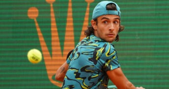 Lorenzo Musetti at the 2023 ATP Monte-Carlo Masters
