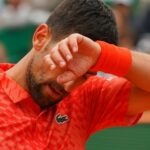 Novak Djokovic close-up