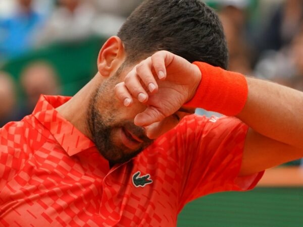 Novak Djokovic close-up