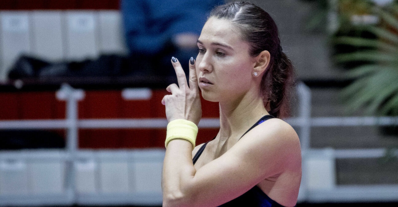 Vitalia Diatchenko at the 2022 WTA Lyon Open