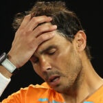 Rafael Nadal at the 2023 Australian Open