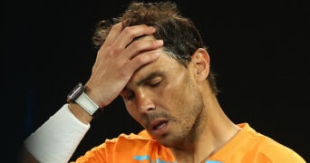 Rafael Nadal at the 2023 Australian Open