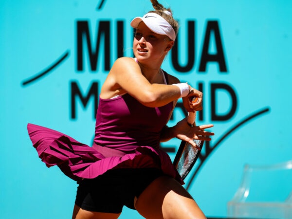 Brenda Fruhvirtova at the 2023 Madrid Open