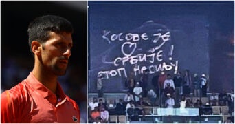 Novak Djokovic, political message on Kosovo, Roland-Garros 2023