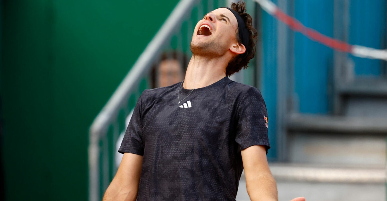 Dominic Thiem at the 2023 Monte-Carlo Masters