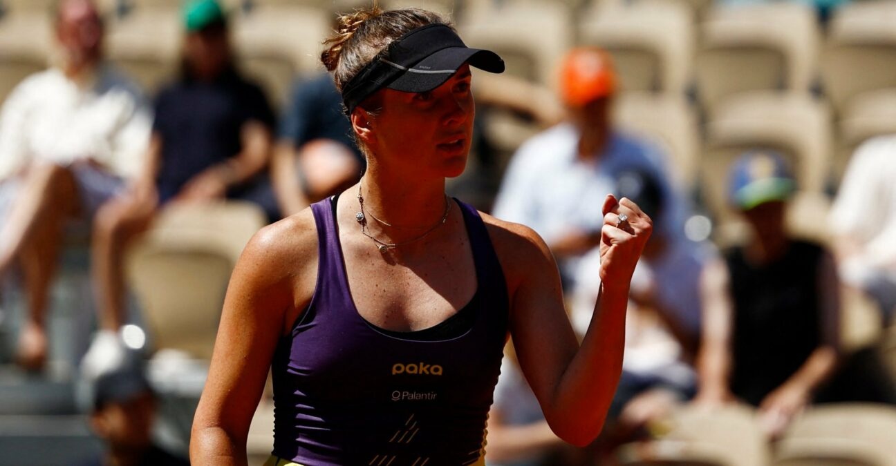 Elina Svitolina at the 2023 French Open