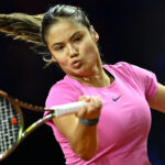 Emma Raducanu at the Porsche Grand Prix in Stuttgart