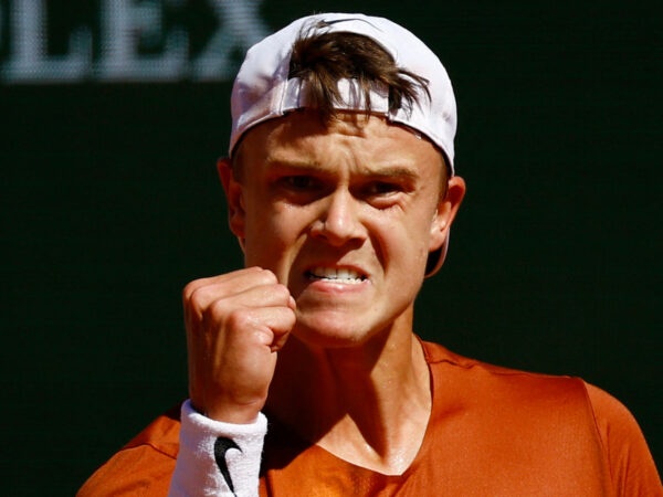 Holger Rune at the 2023 Monte-Carlo Masters