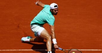 Karen Khachanov at Roland-Garros