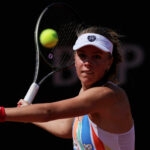 Magdalena Frech at the 2023 Roland-Garros Championships