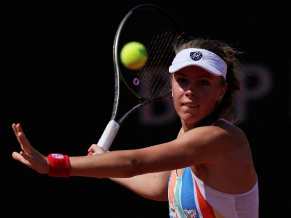 Magdalena Frech at the 2023 Roland-Garros Championships