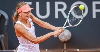 Maryna Zanevska at the 2022 Hamburg Open