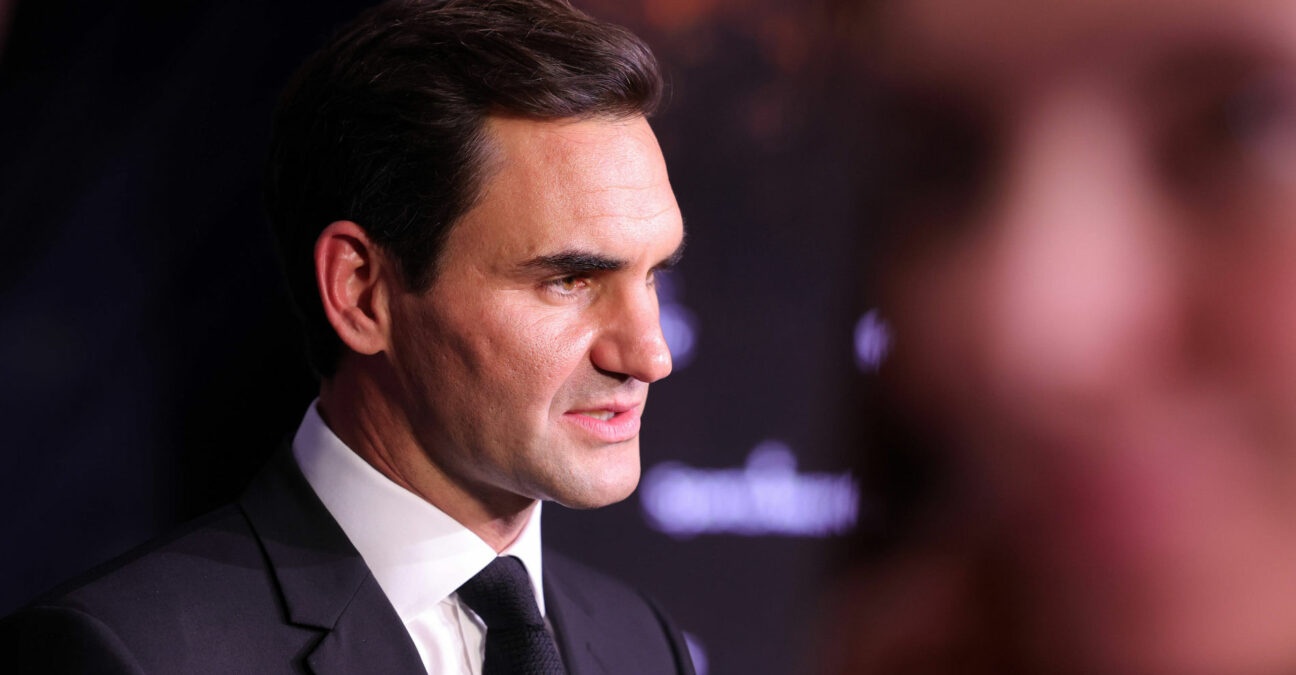 Roger Federer at the Swiss Sports 2022 Sports Awards ceremony in Zurich, Swizerland